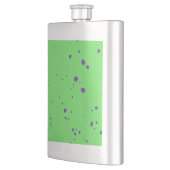 Neon groene paarse vlekken flacon (Links)