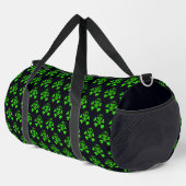 neon groene schedel plunjezak (Rechterhoek)