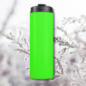 Neon Groene Stevige Kleur | Klassiek Thermosbeker