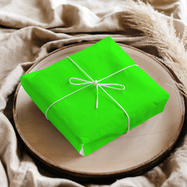 Neon Groene Stevige Kleur | Klassiek Tissuepapier