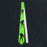 Neon Groene Stropdas met Saxo Vrouw - Kies Kleur<br><div class="desc">Aangepaste kleur - Saxofoon Speler Meisje Neon Groene Stropdassen Jazz Muziek - - of Kies / Voeg uw kleuren / of tekst - Maak uw speciale cadeau - Formaat wijzigen en verplaatsen of verwijderen en toevoegen van elementen / tekst met aanpassingstool! Schilderen en ontwerpen door MIGNED. Zie mijn andere projecten/schilderijen....</div>