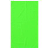 Neon groene tafelkleed op maat (Voorkant)