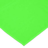 Neon groene tafelkleed op maat (Gekanteld)