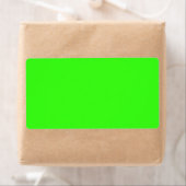 Neon Groene Verzendlabels (Aanpasbaar) Etiket (Insitu)