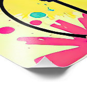 Neon Groove Collective – Psykedelisk Konst & Musik Foto Afdruk (Hoek)