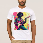 Neon Groove Collective – Psykedelisk Konst & Musik T-shirt (Voorkant)