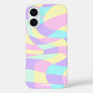 Neon Groovy iPhone 16 Hoesje