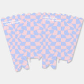 Neon Groovy Disco Bedankdoosjes (Ongevouwen)