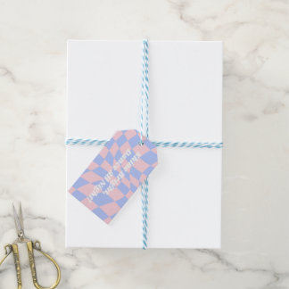 Neon Groovy Disco Cadeaulabel