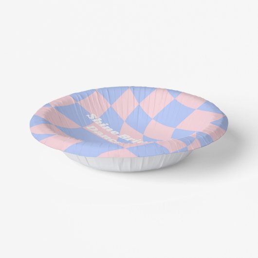 Neon Groovy Disco Papieren Kommen (Gebogen)