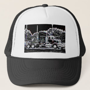 Neon grote vrachtwagen trucker pet