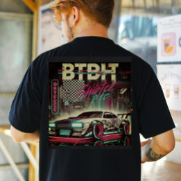 Neon Grunge auto T-shirt