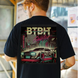 Neon Grunge auto T-shirt