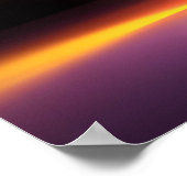 Neon Guitar Art Print Poster (Hoek)