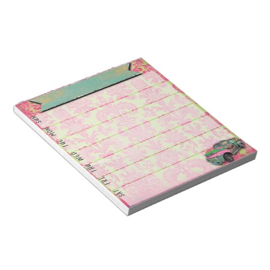 Neon Gypsy Weekly Planner Notitieblok (Schuin)