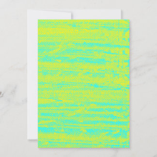 Neon Halftone Grunge Blank Kaart