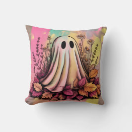 Neon Halloween Ghost, Halloween Ghost, Halloween, Kussen