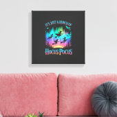 Neon Halloween Heksen Png Canvas Afdruk (Insitu (Woonkamer))