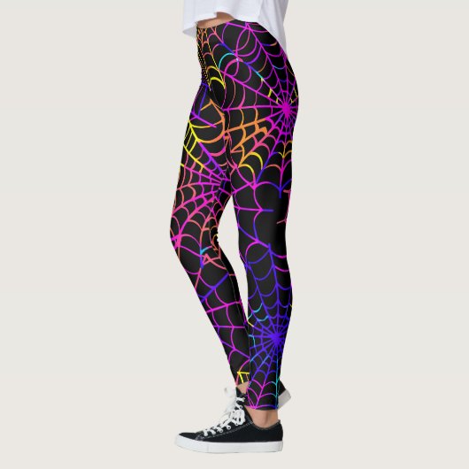 Neon Halloween Pattern  Leggings (Links)