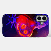 Neon Halloween pompoenen Case-Mate iPhone Case (Achterkant (horizontaal))