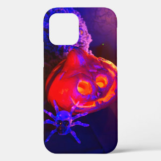 Neon Halloween pumpkins Case-Mate iPhone Case