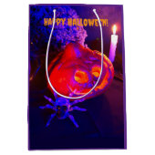 Neon Halloween pumpkins Medium Cadeauzakje (Voorkant)