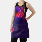 Neon Halloween pumpkins Schort (Insitu)