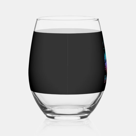 Neon Halloween Witches Png Wijnglas Zonder Voet (Rechts)