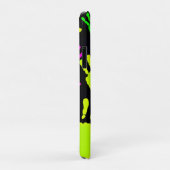 Neon handafdruk graffiti patroon Case-Mate iPhone case (Achterkant/rechts)