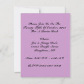 Neon Hands Stapelde Purim Party Bash Uitnodigingen (Achterkant)