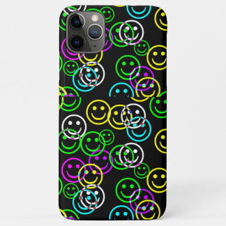 Neon Happy Face iPad hoesje