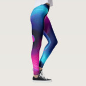 Neon Harmony: Een moderne interpretatie van Yin Ya Leggings (Rechts)