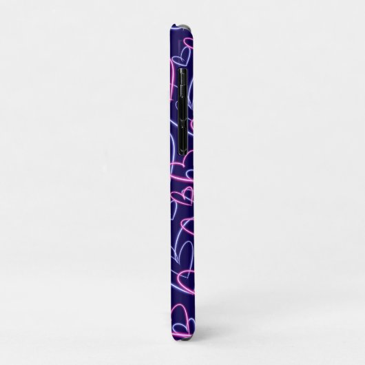 Neon Harten Case-Mate iPhone Case (Achterkant/links)