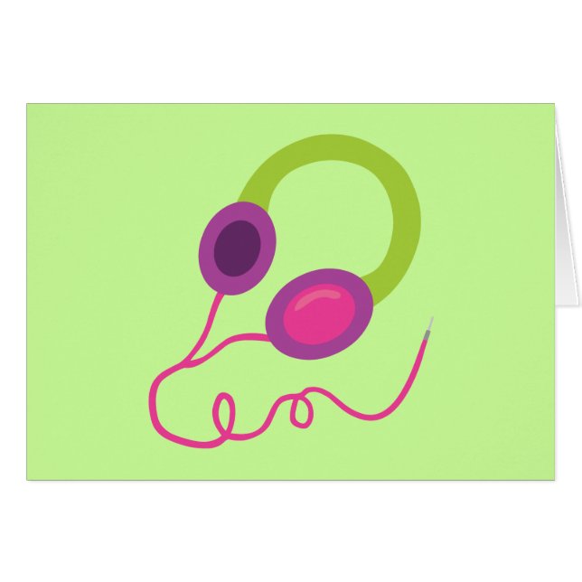 Neon Headphones (Voorkant Horizontaal)