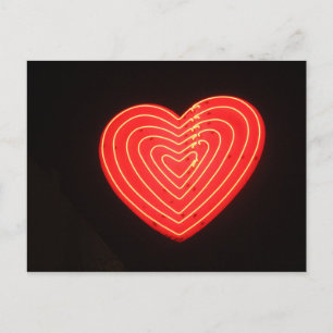 Neon Heart 2 Briefkaart
