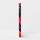 Neon Heart Symphony Case-Mate iPhone Case (Achterkant/links)