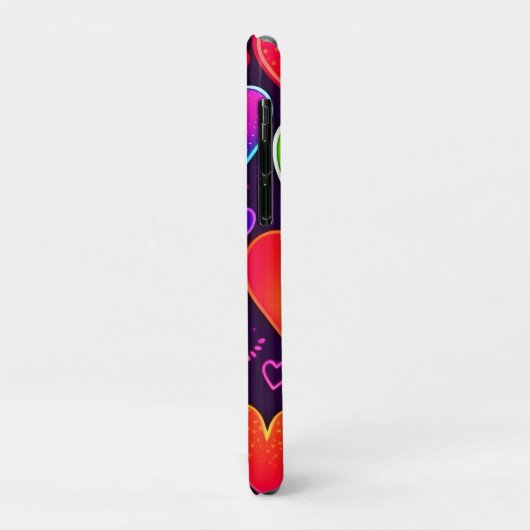 Neon Heart Symphony Case-Mate iPhone Case (Achterkant/links)