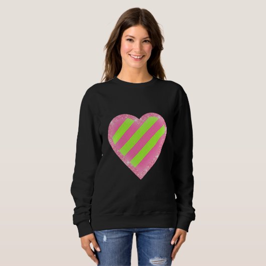 Neon Heart Trui (Voorkant volledig)