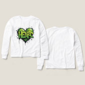 Neon Heartbeat (Voorkant /achterkant)