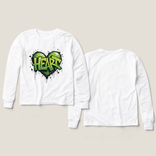 Neon Heartbeat (Voorkant /achterkant)