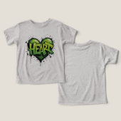 Neon Heartbeat (Ontwerp Voorkant & Achterkant)