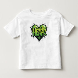 Neon Heartbeat Kinder Shirts