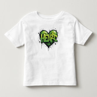 Neon Heartbeat Kinder Shirts