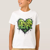 Neon Heartbeat T-shirt (Voorkant)