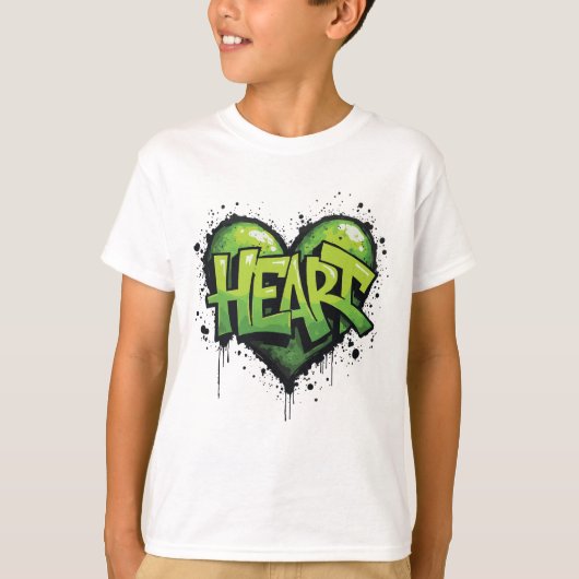 Neon Heartbeat T-shirt (Voorkant)