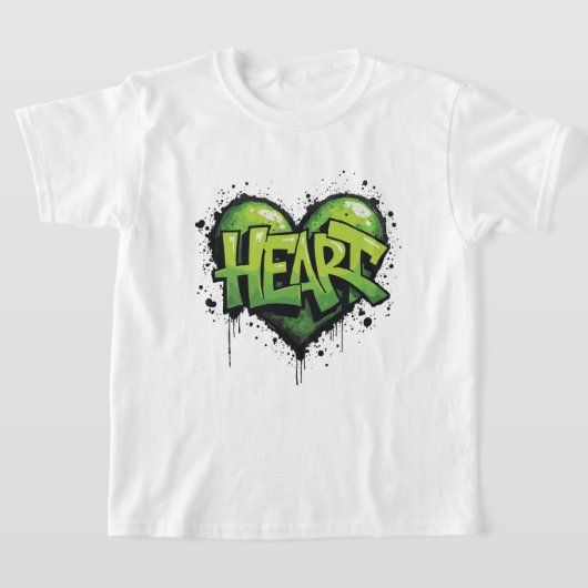 Neon Heartbeat T-shirt (Laagn)
