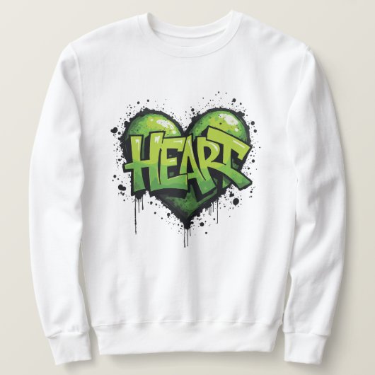 Neon Heartbeat Trui (Design voorkant)