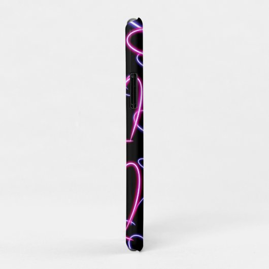 Neon Hearts Case-Mate iPhone Case (Achterkant/rechts)