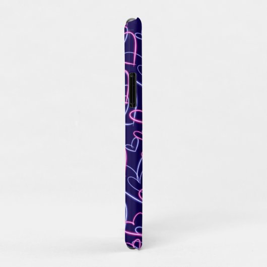 Neon Hearts Case-Mate iPhone Case (Achterkant/rechts)