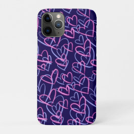 Neon Hearts Case-Mate iPhone Case